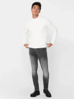 ONSLOOM Niedrige Taille Slim Fit Jeans
