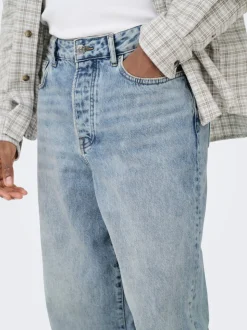 ONSREMI Mid Rise Weiter Beinschnitt Jeans