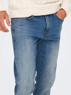 ONSWEFT Mittlere Taille Normal geschnitten Jeans