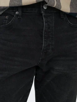 ONSYOKE Mid Rise Verjüngt Stretch Jeans