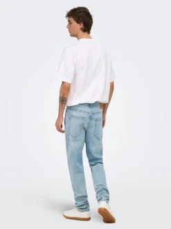 ONSYOKE Mid Rise Verjüngt Stretch Jeans