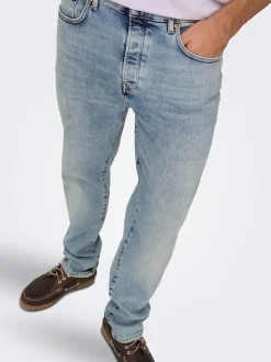 ONSYOKE Mid Rise Verjüngt Jeans