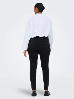 CARALLY Mittlere Taille Skinny Fit Jeans