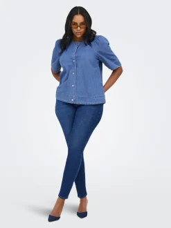 CARALLY Mittlere Taille Skinny Fit Jeans