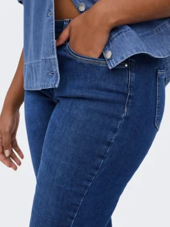 CARALLY Mittlere Taille Skinny Fit Jeans