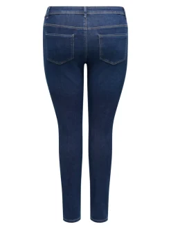 CARALLY Mittlere Taille Skinny Fit Jeans