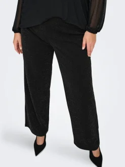CARALYA Weiter Beinschnitt Hose mit weitem Beinschnitt