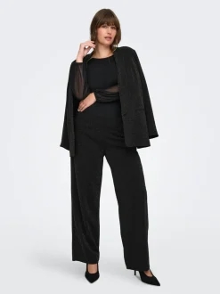 CARALYA Weiter Beinschnitt Hose mit weitem Beinschnitt