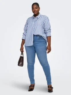 CARANE Mittlere Taille Skinny Fit Jeans