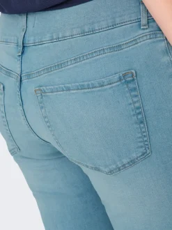 CARANNA Hohe Taille Skinny Fit Knöchellang Jeans