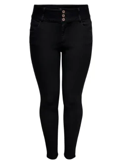 CARANNA Hohe Taille Skinny Fit Knöchellang Jeans