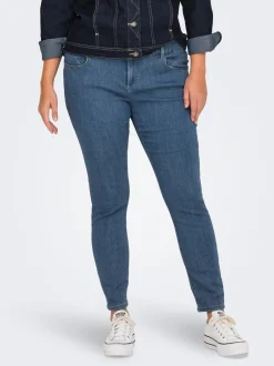 CARANNA Mittlere Taille Skinny Fit Jeans