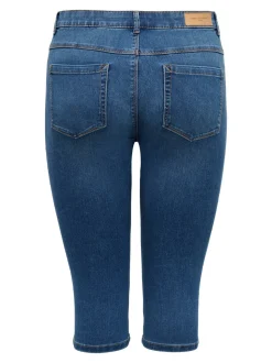 CARAUGUSTA Hohe Taille Skinny Fit Jeans-Shorts