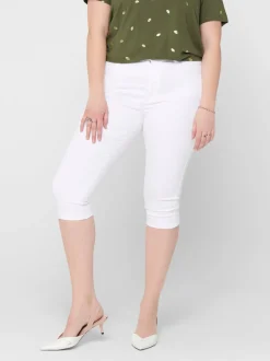 CARAUGUSTA Hohe Taille Skinny Fit Jeans-Shorts