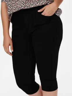 CARAUGUSTA Hohe Taille Skinny Fit Jeans-Shorts