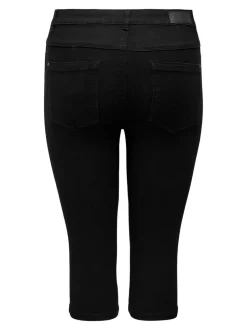 CARAUGUSTA Hohe Taille Skinny Fit Jeans-Shorts