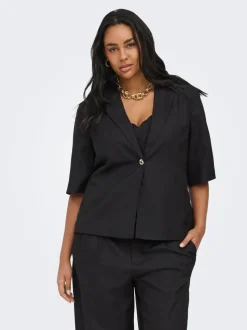 CARBAIA Leinen Blazer