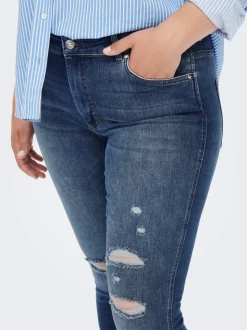 CARBOBBI Skinny Fit Knöchellang Jeans