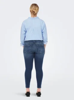 CARBOBBI Skinny Fit Knöchellang Jeans