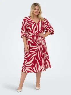 CARCAMILLE Midikleid