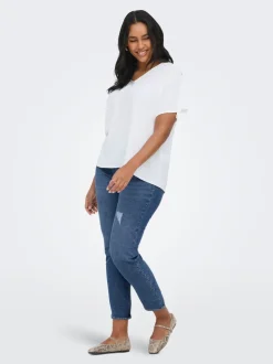 CARCATWALK Hohe Taille Hohe Taille Knöchellang Jeans