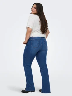CARCHRISTINE Hohe Taille Flared Jeans