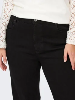 CARCRUZ Hohe Taille Straight Fit Jeans