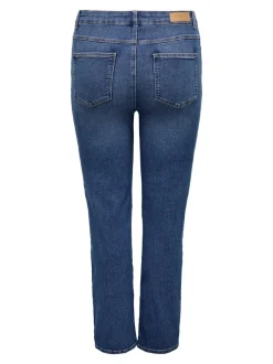 CARCRUZ Hohe Taille Straight Fit Jeans