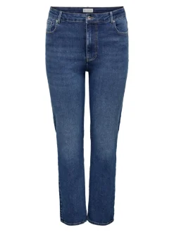 CARCRUZ Hohe Taille Straight Fit Jeans