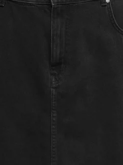 CAREDEN Denim Jeansrock Kurzer Rock