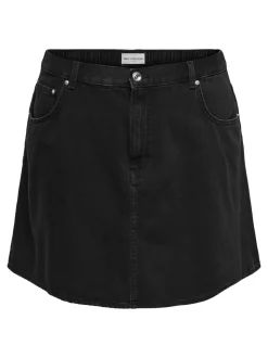 CAREDEN Denim Jeansrock Kurzer Rock