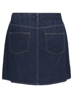 CAREDEN Denim Jeansrock Kurzer Rock