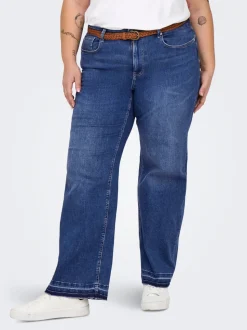 CAREMMY Hohe Taille Weiter Beinschnitt Jeans