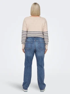 CAREVERLY Mittlere Taille Ausgestellt Jeans