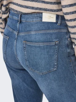 CAREVERLY Mittlere Taille Ausgestellt Jeans