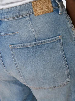 CARFRANKIE Hohe Taille Barrel Fit Knöchellang Jeans