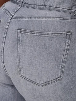CARGIANNA Mittlere Taille Ballon Schnitt Jeans