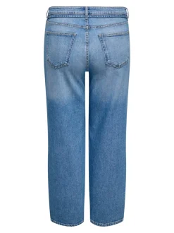 CARGIANNA Mittlere Taille Ballon Schnitt Jeans