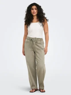 CARGIANNA Mittlere Taille Gerade geschnitten Jeans