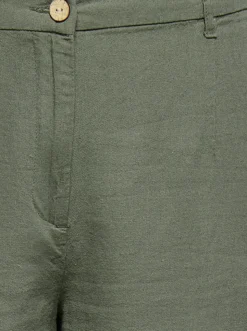 CARGOA Locker geschnitten Leinen Shorts