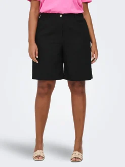 CARGOA Locker geschnitten Leinen Shorts