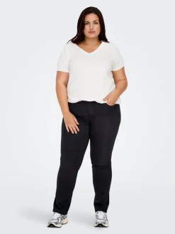 CARHIRIS Mittlere Taille Gerade geschnitten Jeans