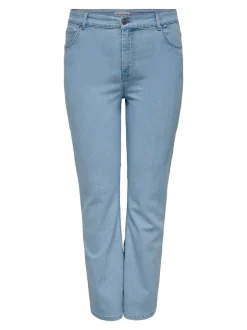 CARHUSH Mittlere Taille Flared Jeans