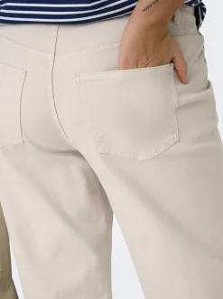 CARJUICY Hohe Taille Weiter Beinschnitt Jeans
