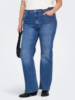 CARJUICY Hohe Taille Flared Jeans