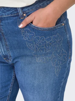 CARJUICY Hohe Taille Flared Jeans