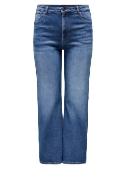 CARJUICY Hohe Taille Weiter Beinschnitt Jeans