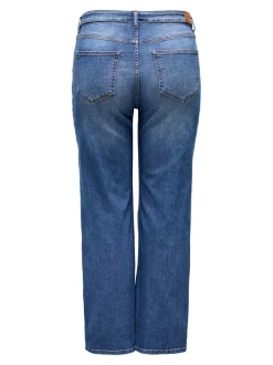 CARJUICY Hohe Taille Weiter Beinschnitt Jeans