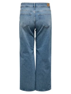 CARJUICY Hohe Taille Weiter Beinschnitt Jeans