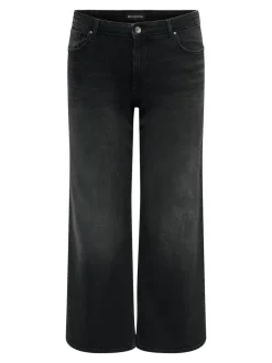 CARJULLES Mittlere Taille Weiter Beinschnitt Jeans